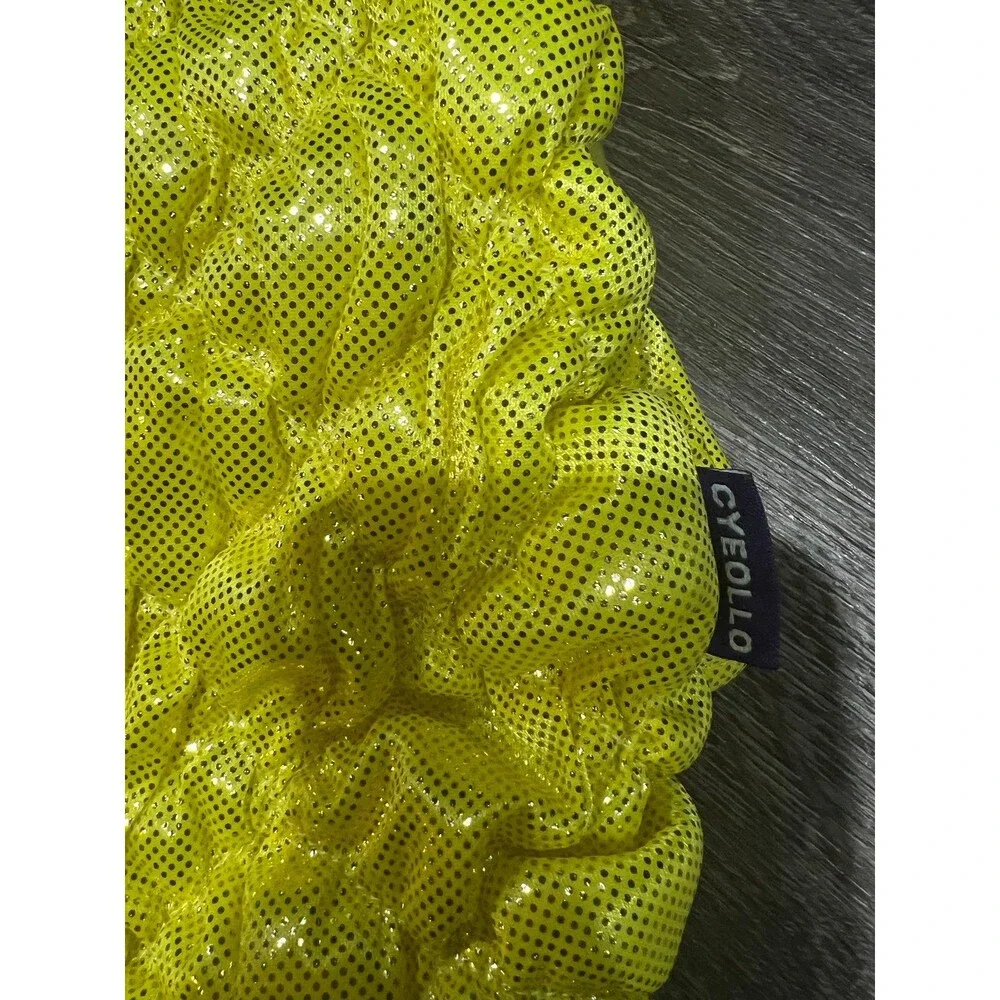 Cyeollo shiney pineapple small dog 2 piece costume